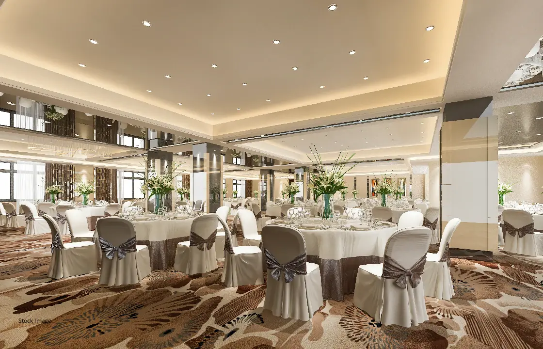 Artistic impression of the multipurpose hall at Shelar Supremus